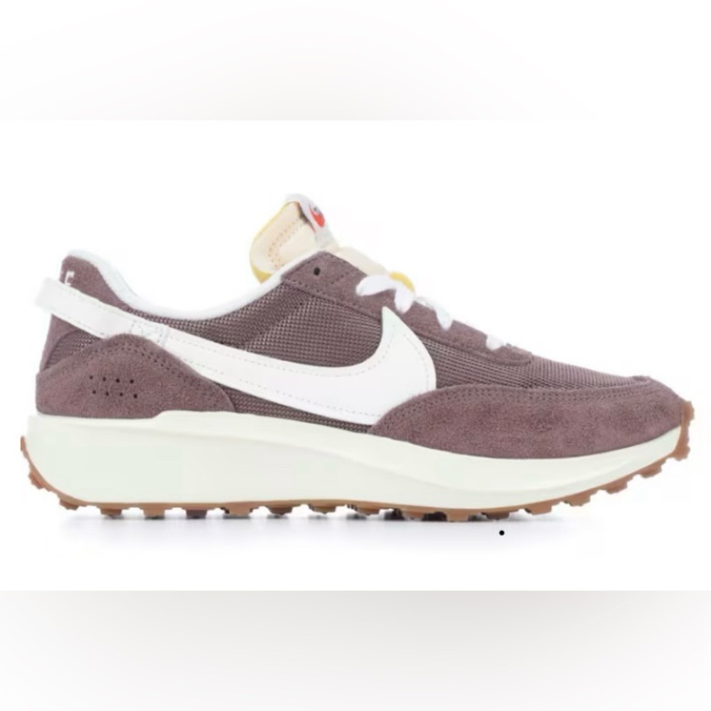 Nike Women's Waffle Debut Vintage Running Shoes - Brown and White - Picture 1 of 6